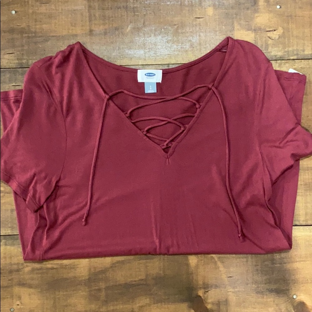 Old Navy Maroon Top